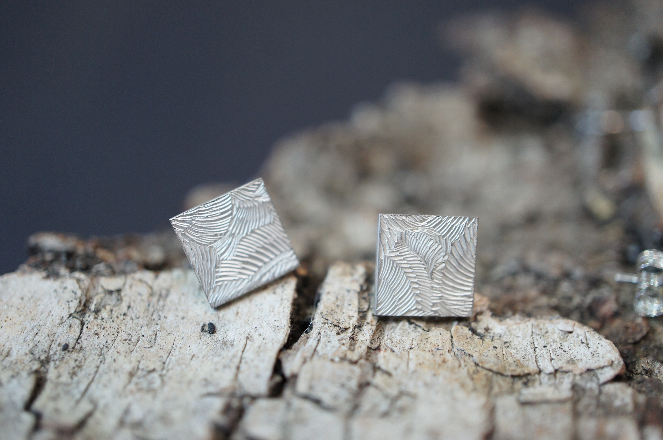 Boucles d'oreilles Plumages- Duvet
