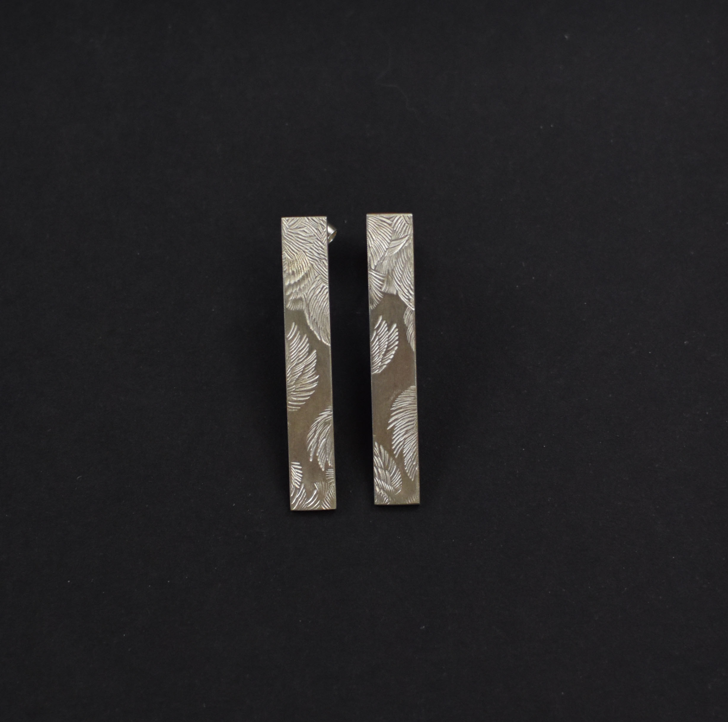 Boucles d'oreilles Plumages- longues