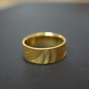 Bague Plumages large
